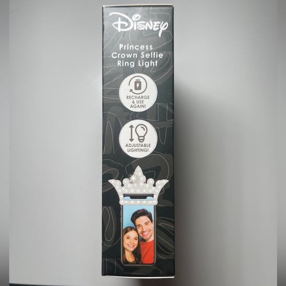 Disney Princess Crown LED Selfie Light - White - Picture 4 of 4